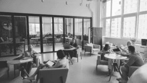 Busy Coworking Space